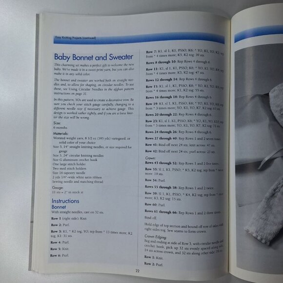 Learn To Knit Just One Day Easy Beginner Start School Needlework Guide Creative - Picture 9 of 11